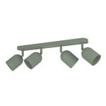 Eglo Plafond Spot Tilston Staal Groen | Geschikt voor 4x E14