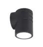 Ansell LED Wandlamp Reef Zwart 5W 425lm 90D - 830-840-860 CCT | IP65 - Omhoog or Omlaag - Buitenverlichting
