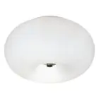 Eglo Plafondlamp Optica Staal Satijn Nikkel | Geschikt voor 2x E27