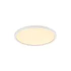 Nordlux Hublot LED Oja 29 18W 827 1700lm Blanc IP20 | Dimmable 3 niveaux - Blanc Très Chaud