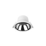Noxion LED Downlight Apollo 9W 1100lm 60D - 840 Koel Wit | 145mm - Alu Reflector - UGR <19