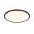 Nordlux LED Plafondlamp Oja 42 Zwart 24W 2200lm - 830-840 CCT | Dimbaar