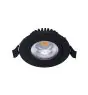 Noxion LED Kantelbaar Slim Spot Zwart Rond 6W 550lm 60D - 927 Zeer Warm Wit | 85mm - IP54 - Dimbaar - Beste Kleurweergave